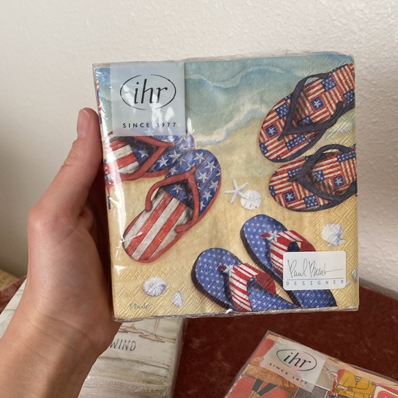 🌼 NWT ihr Ideal Home Range napkin bundle Party Napkins - Picture 3 of 7